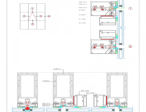 BJ-M150 Series Hidden Frame Glass Curtain Wall
